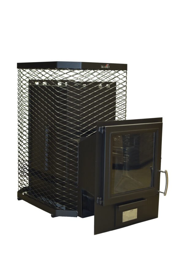 Pirts krāsns Skamet ST-220-GL (16-25 m³ ar kamīna izmēra durtiņām) - Image 2