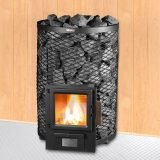 Pirts krāsns Skamet SY-116GL ar apaļu režģa korpusu (8-18 m³)