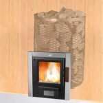 Pirts krāsns Skamet SY-220-GL ar apaļu režģa korpusu (16-25 m³) - Image 7