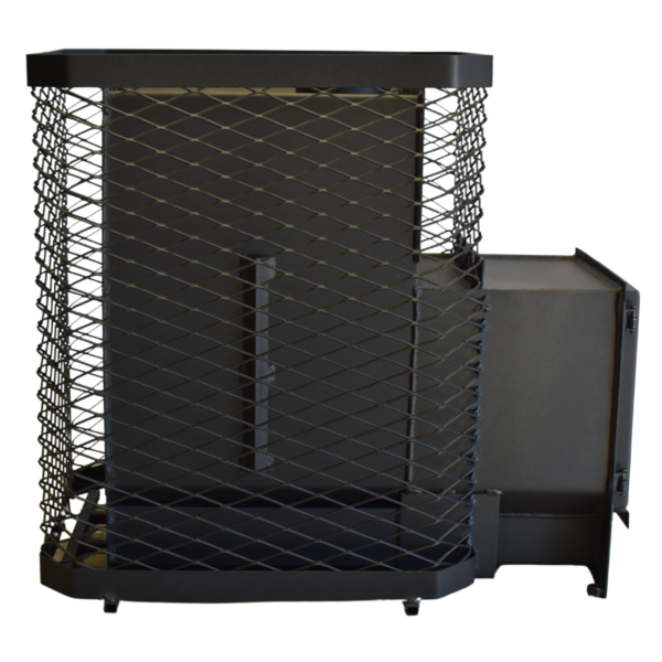 Pirts krāsns Skamet SS-210GL ar kvadrātveida režģa korpusu (5-12 m³) - Image 5